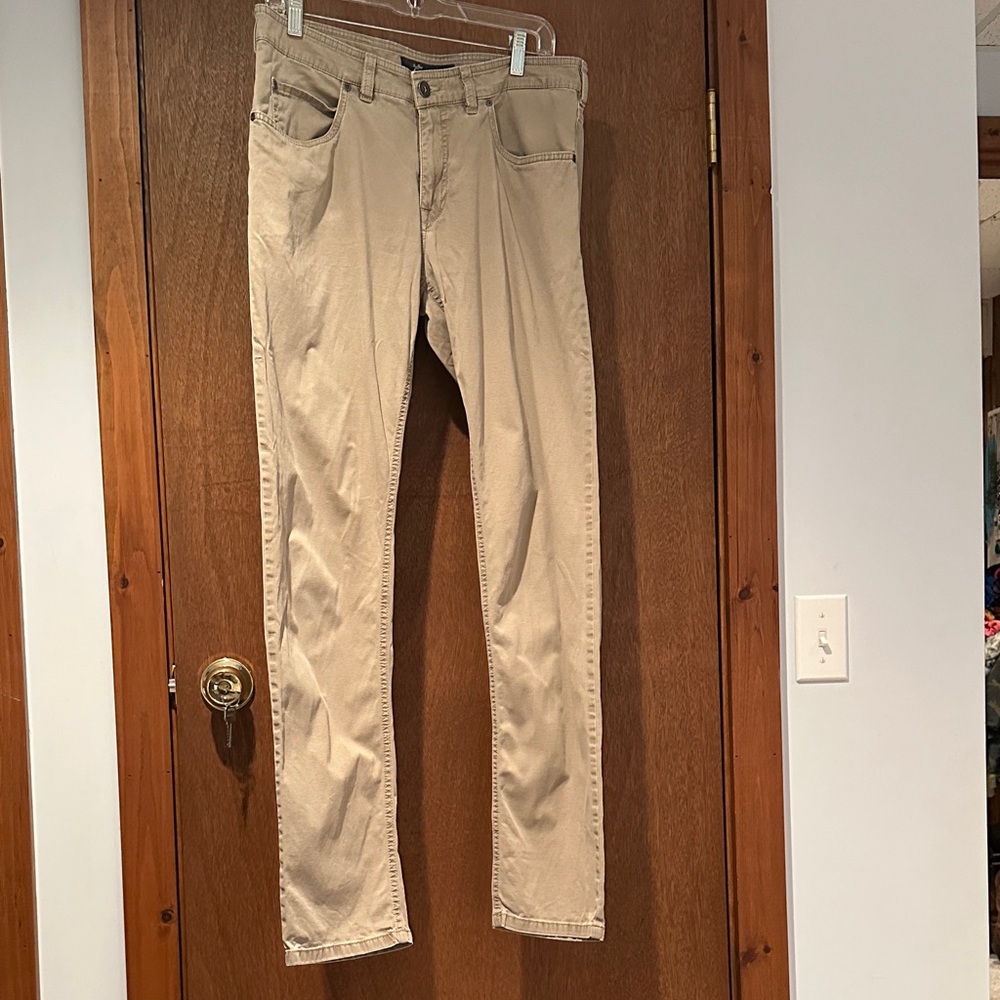 Atelier Gardeur Khaki Chino Pants Men's 33x34 European Fit